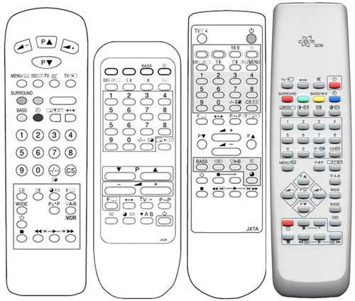 IRC81082 Ersatzfernbedienung passend fr Sanyo SXMR SXMRA SYS28XP1