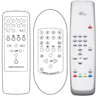 IRC81193 Ersatzfernbedienung passend fr Watson FA7008