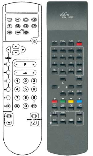 IRC81282 Ersatzfernbedienung passend fr Philips RC7533 RC7533/00