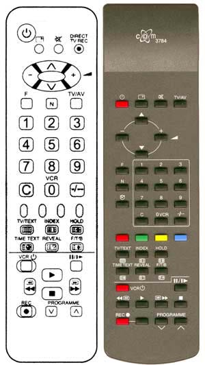IRC81373 Ersatzfernbedienung passend fr Panasonic EUR511300 EUR511310 EUR511380 TXG10